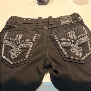 Rock Revival Black Bootcut Jeans